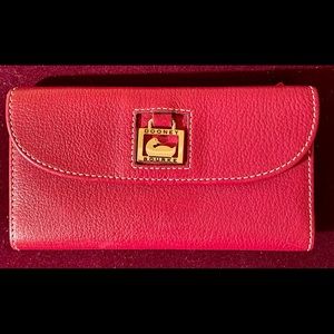 Dooney & Burke Red Wallet